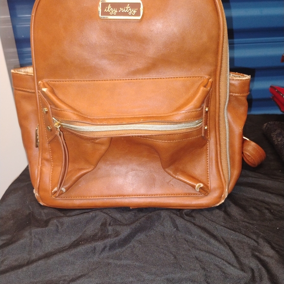 Itzy Ritzy Tan Backpack for Men - Picture 1 of 9